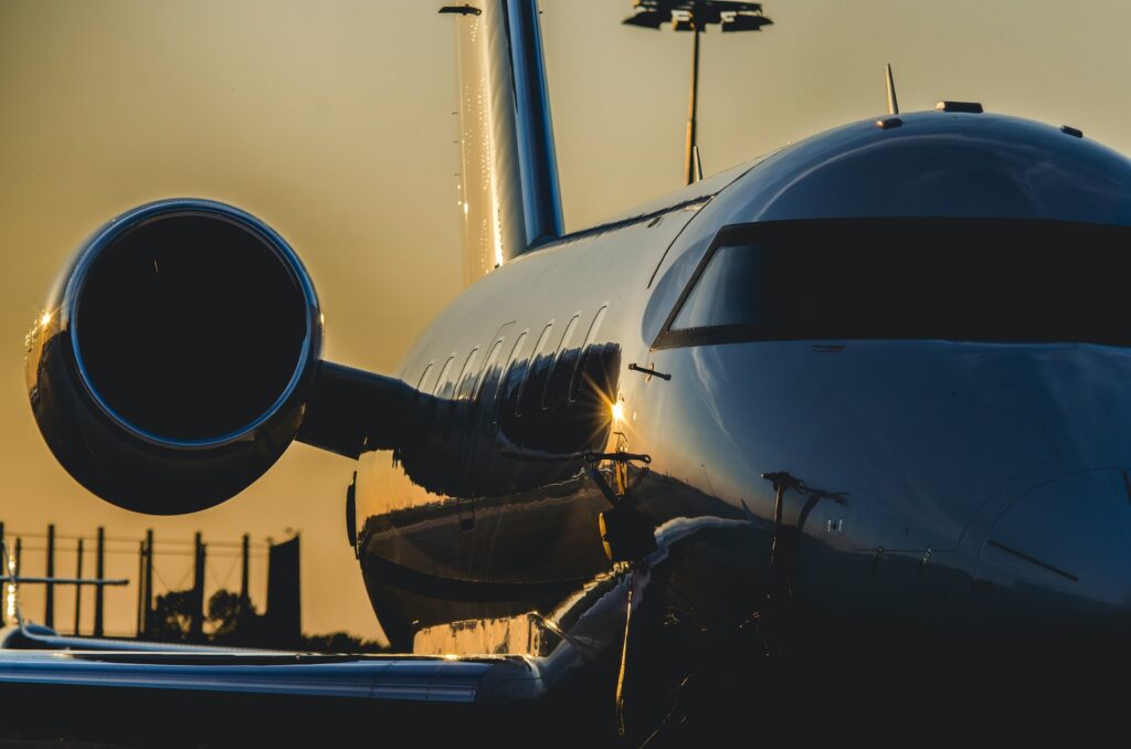 Private passenger jet charter aircraft available from Philadelphia, Pennsylvania