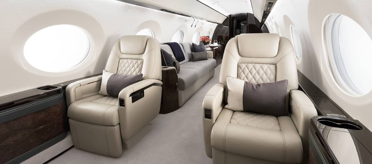 Gulfstream G500 exterior for Philadelphia jet charter