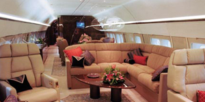 Boeing Business Jet (BBJ) exterior for Philadelphia jet charter