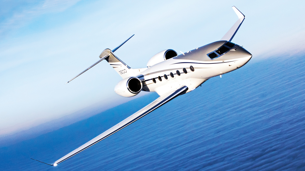 Gulfstream G500 cabin interior for Philadelphia charter