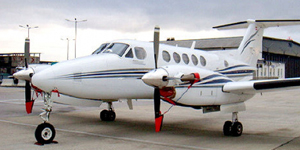 King Air 350 exterior for Philadelphia jet charter