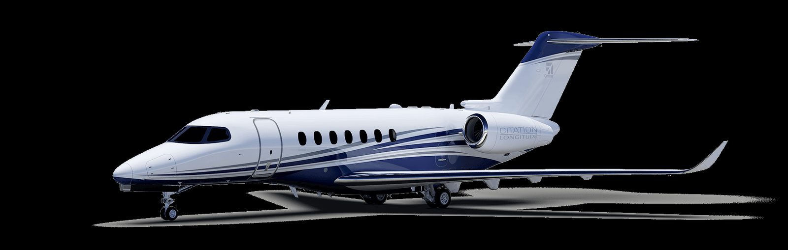 Cessna Citation Longitude exterior for Philadelphia jet charter
