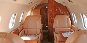 Learjet 55 exterior for Philadelphia jet charter
