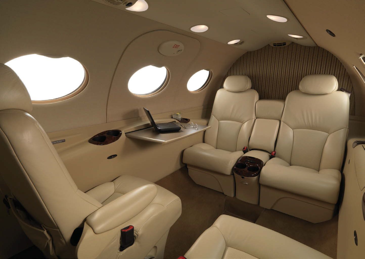 Cessna Citation Mustang CE-510 cabin interior for Philadelphia charter