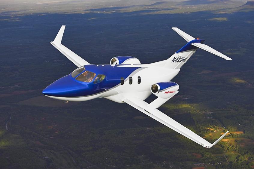 Honda HA-420 HondaJet cabin interior for Philadelphia charter