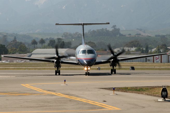 Embraer EMB-120 Brasilia exterior for Philadelphia jet charter
