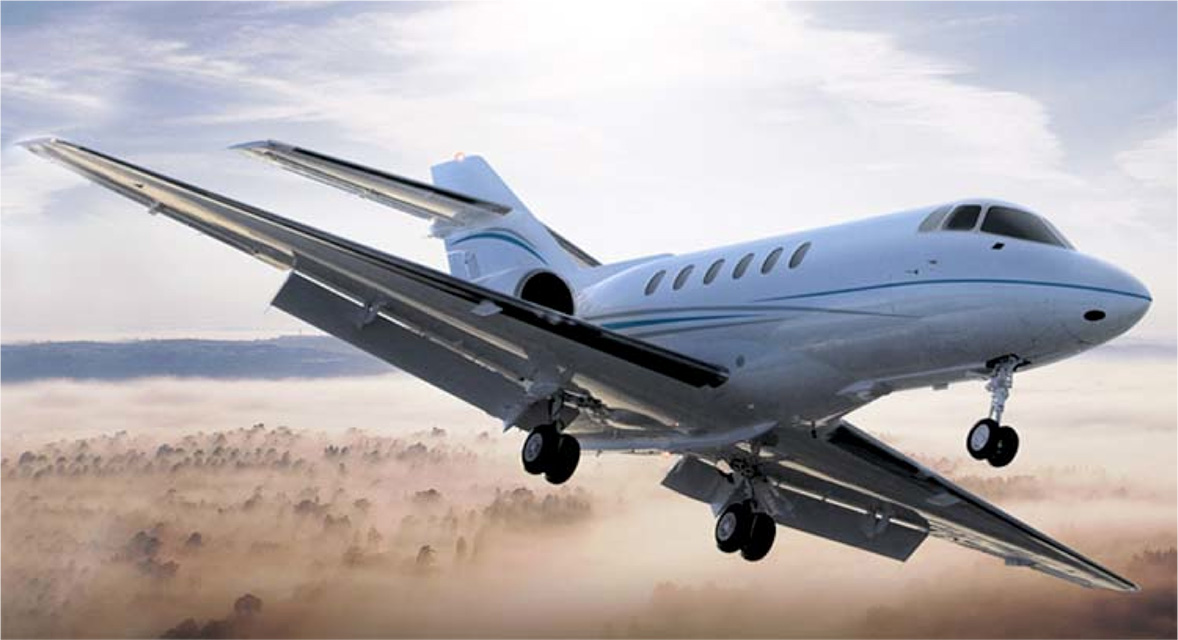 Hawker 750 midsize jet private aircraft for Philadelphia jet charter