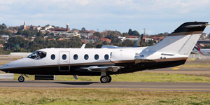 Beechjet 400A exterior for Philadelphia jet charter
