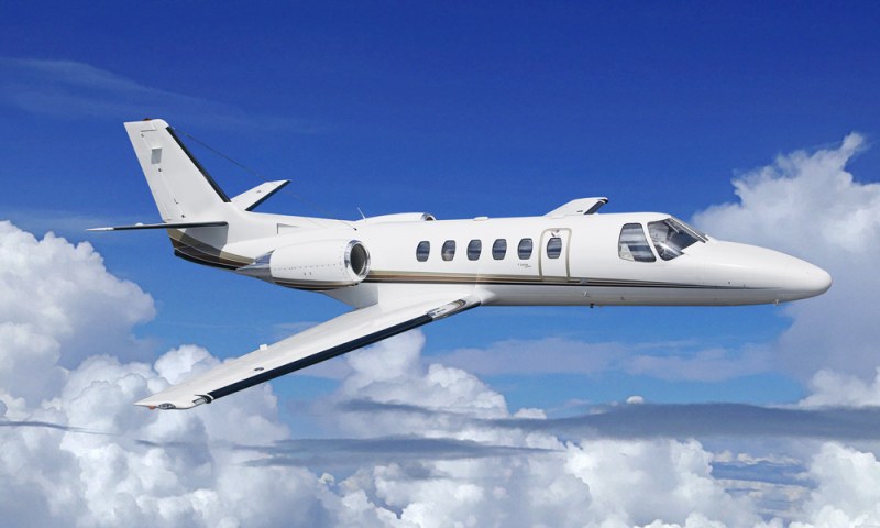 Cessna Citation Bravo cabin interior for Philadelphia charter