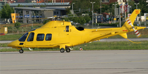 Agusta 109 helicopter private aircraft for Philadelphia jet charter