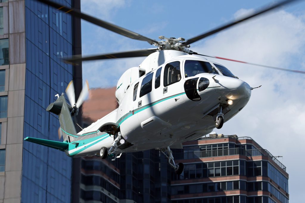 Sikorsky S-76 helicopter private aircraft for Philadelphia jet charter
