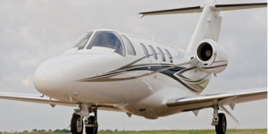 Cessna Citation CJ1 cabin interior for Philadelphia charter