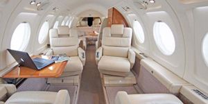Falcon 50 exterior for Philadelphia jet charter