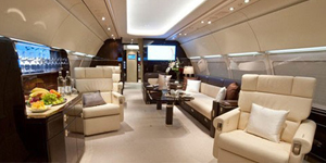 Airbus A318 Elite exterior for Philadelphia jet charter