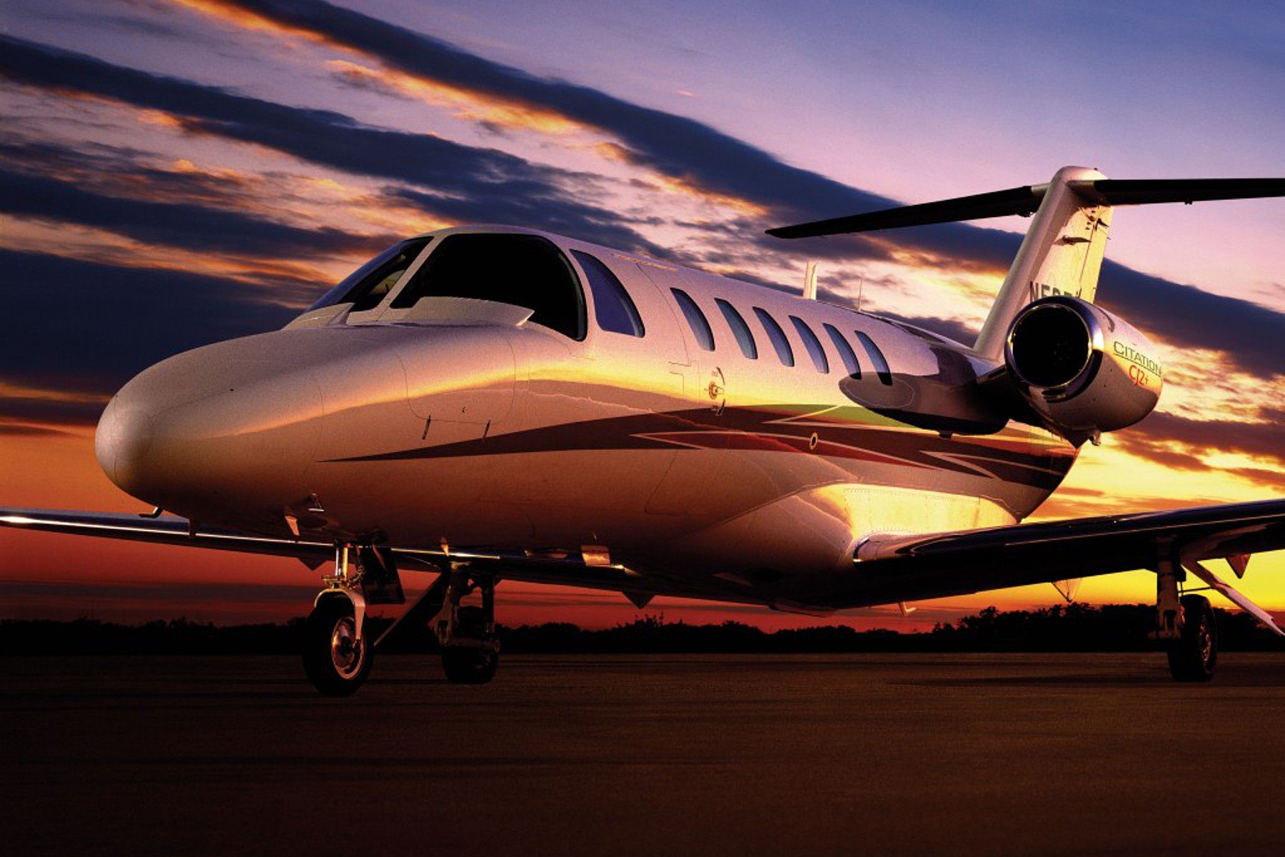 Cessna Citation CJ2 light jet private aircraft for Philadelphia jet charter