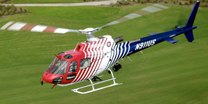 Eurocopter exterior for Philadelphia jet charter