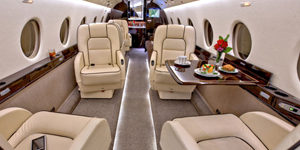 Gulfstream G200 exterior for Philadelphia jet charter