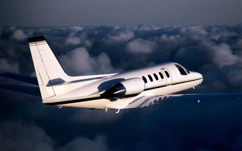 Cessna Citation II exterior for Philadelphia jet charter