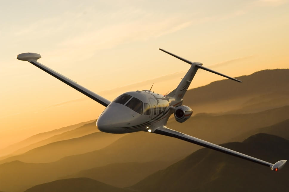 Eclipse 500 cabin interior for Philadelphia charter