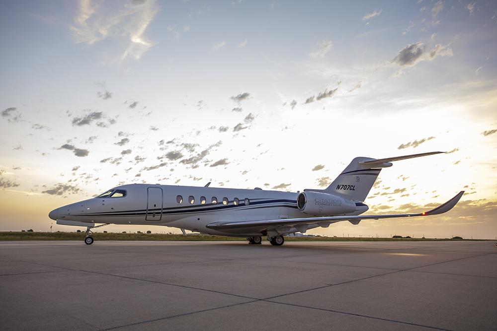 Cessna Citation Longitude cabin interior for Philadelphia charter