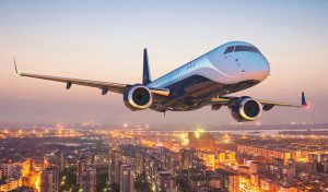 Embraer Lineage 1000 cabin interior for Philadelphia charter