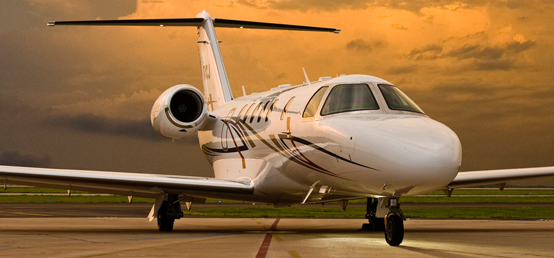 Cessna Citation CJ4 cabin interior for Philadelphia charter