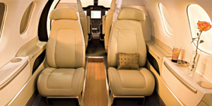 Embraer Phenom 100 exterior for Philadelphia jet charter