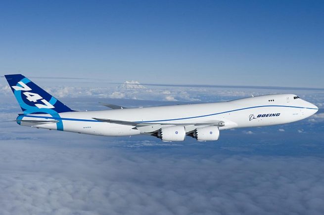 Boeing 747-8F cargo aircraft private aircraft for Philadelphia jet charter