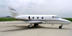 Falcon 10 cabin interior for Philadelphia charter