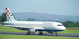 Airbus A320 exterior for Philadelphia jet charter